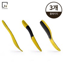 원더핏 항균 구리 발냄새제거 통풍 족저근막염 아치형 통증완화 기능성깔창 3종세트 (이코노미 플랫 1개+스탠다드 아치서포트 1개+프리미엄 아치서포트 힐컵 1개)