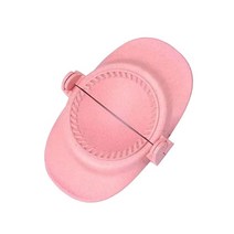 만두기계 만두 금형 프레스 스킨 롤링 반죽 기계 국수 가정용 수동 베이킹 과자 주방, 02 Leather Pink