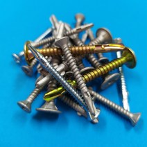 (유진코) 윙스크류 #10 x 38 델타 500 개 피스 나사 못 목재 바닥용