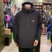 지프 NC12 등판주머니 포인트 패딩 아노락 점퍼 247BK