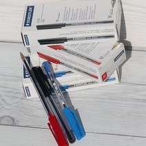 찬란한황소_/ 스테들러 독일산 Stick M 크리스탈 유성볼펜 1다스 #:_4764EA, 옥스쿠팡 M-3 블루, 옥스쿠팡 본상품선택