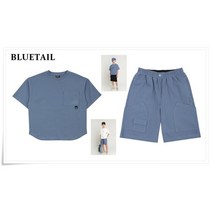 블루테일 [블루테일]반팔 티셔츠SET AXA7TS01SB/AXA7PT01SB