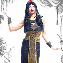 [W-0048] 클레오파트라 의상 (할로윈여성), 단품