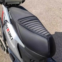 스즈키 어드레스125 시트 쿠션 안장 커버 튜닝, 어드레스_두꺼운 시트 커버