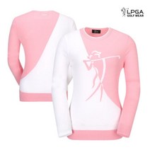 LPGA 골프 웨어 여성 간절기 레이디스윙 니트 티셔츠 211/606