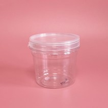 PET 세이프티 원터치 광구 페트용기 다이소 반찬 쌀 잡곡 젓갈 소분 통
