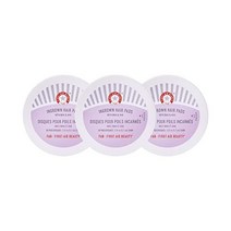 First Aid Beauty BHA 및 AHA 함유 인그로운 헤어 패드 데일리 트리트먼트로 면도기 화상 완화 내성 모발 방지 자극 진정 60개 미국직송 279147, 28카운트(3팩)