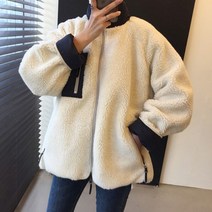 짝꿍닷컴 양면후리스 플리스점퍼 데일리룩 집업 WS-HS14
