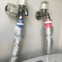 고급형 수도 배관 동파 방지 보온재 은박 단열재 보일러 파이프 커버 보온제 수도관 배관용, 30mm