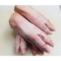 돼지고기 족발 생족 전족 미니족 수입족 1벌 (4개) 2kg이상, 절단족, 4개