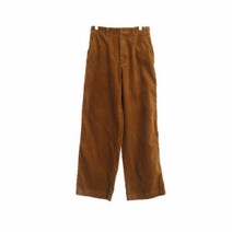 유니클로 브라운 면 골덴바지 여자 7731