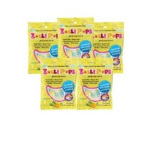 졸리팝 무설탕 막대사탕 40g, 5개, 오렌지