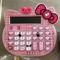 귀여운계산기 미니 레트로 계산기 창의력탄 음악음성대버튼 학생사무용 컴퓨터, 05 빅사이즈 스퀘어드릴 셧다운