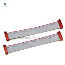 1.27MM 레드 하네스 IDC 케이블 어셈블리 플랫 리본 케이블 배선 와이어-보드 마이크로 매치 lengeh 200mm, 02 Same direction_01 4P