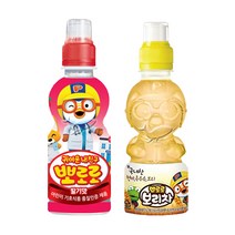 팔도 뽀로로 혼합, 1박스, 딸기(12개)+보리차(12개)