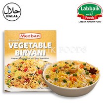 MEZBAN Karachi Vegetable Biryani 200g 메즈반 카라치 야채, 280g, 1개