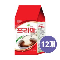 (메카몰) 동서 프리마 1.2kg / 식물성 크림, 12개