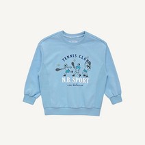 뉴발란스 키즈 SPORTS CLUB 일러스트 스웻셔츠 NK9CD1201U