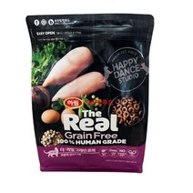 하림펫푸드 더리얼 그레인프리 크런치 시니어 고양이 사료, 1. 닭, 1kg, 1개