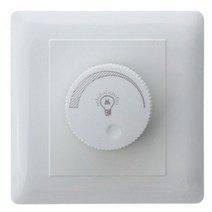 조광기 LED 컨트롤러 디머 스위치 조절가능 AC220V 50Hz 100W 백열등 조명 통 밝기 209884, 화이트, 220V