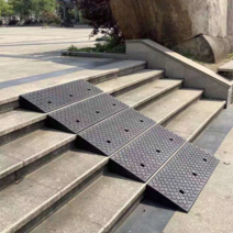 계단 턱 주차 경사로 차량 진입판 경사로 자동차 슬로프, 98x25x6