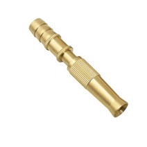고압 분무기 압축황동 고압 가변 흐름 직접 분사 유형 물총 16mm 니플 조인트 1/2 "호스 관개 세차 노, 1I2 hose