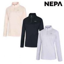 네파(여성) NC일산 우수한 흡습속건 기능으로 장시간 착용 시에도 쾌적한 폴라텍 파워드라이 간절기 집업 티셔츠 7J25400_NI