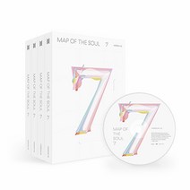 방탄소년단 (BTS) - BTS MAP OF THE SOUL 7 컴백 앨범, Only 앨범4종(포스터없음)