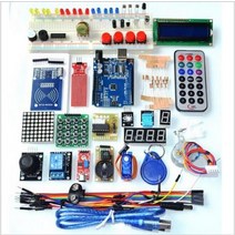 아두이노 키트 코딩 입문 교육 보드 점퍼선 Arduino UNO R3 용 새로운 RFID 스타터 키트 리테일 박스 wavg, 02 not box
