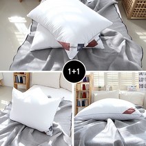 1+1 높은 낮은 마이크로화이바 다운필 호텔식 베개 40x60 50x70