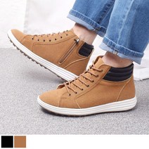 브로그맨 남자워커 방한 겨울 부츠 수제화 발목 앵클 3cm