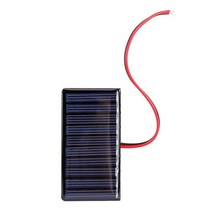 와이어 포함 미니 태양광 시스템 에폭시 패널 DIY 폴리 실리콘 보드 0.3W 5V, [03] 3 pcs