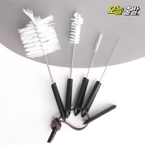커빙 머신 커피 브러쉬 5종세트 포터필터 청소 솔, 머신커피브러쉬 5종세트