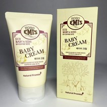 hoho emis 호호에미 베이비 키즈 유아 신생아 BDIH 아기크림 150ml, 호호에미 아기크림