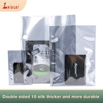 스키 스노우보드 가방 스키부츠가방 캐리어 100Pcs 정전기 방지 차폐 백 ESD 오픈 탑 패키지 전자 액세서리 보관 포장, [06] 60x150mm