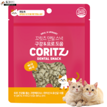 고양이 치석제거 덴탈스낵 꼬릿츠 구강 요로, 1개