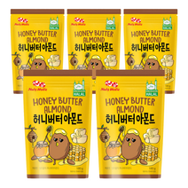 하루견과 넛츠홀릭 허니버터 아몬드 180g, 5개