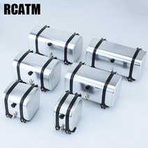 모델 자동차 금속 CNC 유압 오일 연료 탱크 114 타미야 RC 트레일러 덤프 트럭 자동차 스카니아 R620 볼보 악트로스 3363 MAN TGX LESU, [2] 52x52x52mm