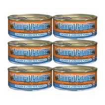 내추럴발란스 캣캔 오리지날 울트라 닭&닭간 156g X 6입, 내추럴발란스 캣캔 오리지날 울