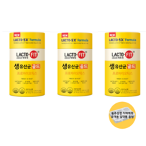 종근당 건강 락토핏 생유산균 LACTO FIT 홈쇼핑 방송 유산균 포뮬러 포뮬라 랏토핏 락토픽 라토핏 라토픽 라토피 프로바이오스틱 프로바이오텍스 프로바이오택스 유상균 유신균, 3개