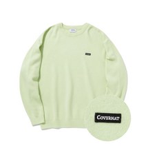 COVERNAT 베이직 소프트 니트 라임