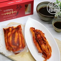 [맘스킹][정선청정더덕영농조합]정선 산해라 양념더덕구이 실속형 130gX5팩, 5개, 130g