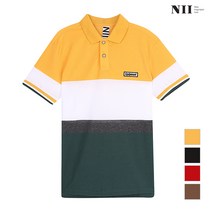 [NII] 공용 자수패치 카라 티셔츠_2NNUAPUM3141
