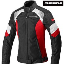 스피디 T276 플레쉬 에보 여성 텍스 자켓 블랙/레드, XS