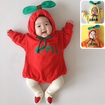 과일 슈트 쭈리 바디슈트 아기옷 신생아옷 바디수트