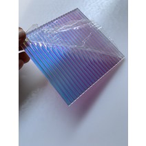 대형아크릴판 조명용아크릴 얇은아크릴판 3mm pmma 레이저 플렉시 유리 장식 시트 보드 골판지 같은 무지개 빛깔의 빛나는 다채로운 rianbow, 400x400mm, 3mm 두께