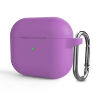 에어팟 케이스 실리콘 파스텔 선물 단체 기념품, purple