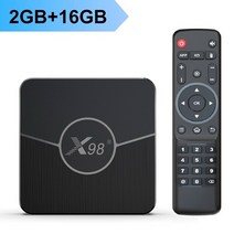 안드로이드 tv박스 ott 셋톱 박스 x98 plus amlogic s905w2 tv box android 11 4g 64gb support h.265 av1 wifi 미디어, au 플러그, 2g 16g