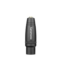 Saramonic 3.5mm Female TRS to XLR Male 오디오 Adapter for Pro Cameras Mixers Recorders & More (C-XLR), For Powered Mics