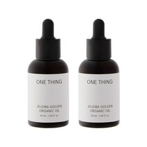 원씽 호호바오일 100%유기농 비정제 냉압착 오일, 2개, 50ml